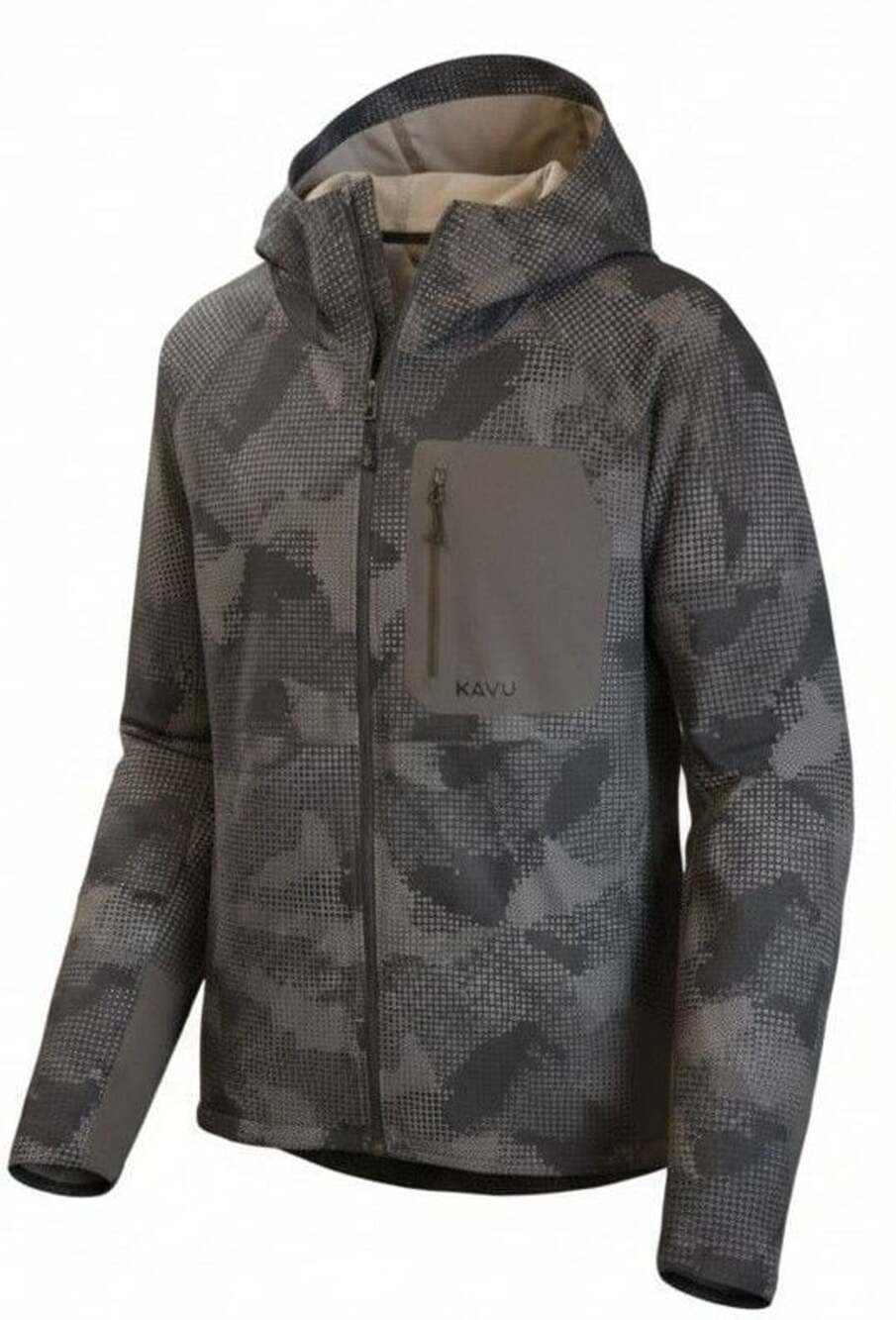 Orvis Pro LT Softshell Hoodie Size XXL Camo Jacket